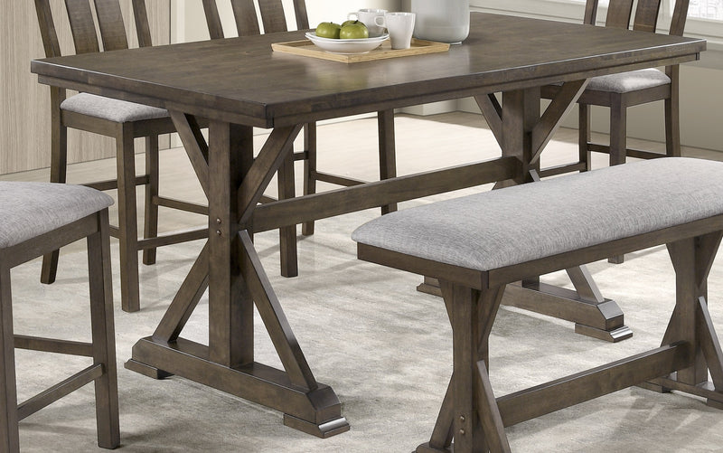 Crown Mark Lloyd Rectangle 6pc Counter Height Set