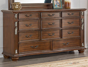 Glory Furniture Lyon Cherry Dresser