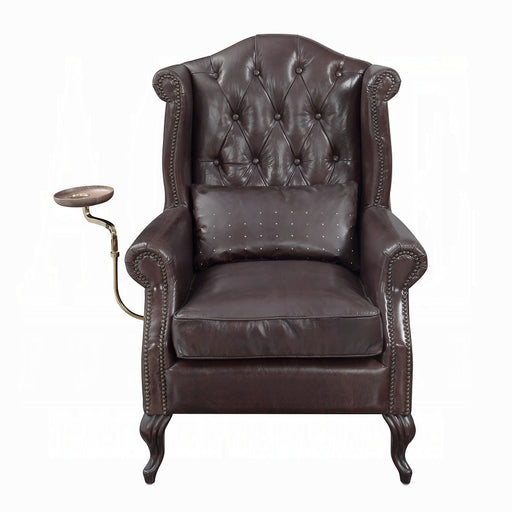 Acme Furniture Pino Vintage Brown Accent Chair