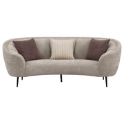 Coaster Furniture Ellorie Beige Curved Sofa