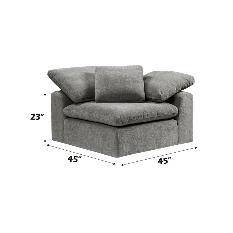 Acme Furniture Naveen Gray Modular Wedge