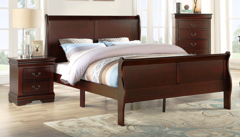 Crown Mark Louis Philip Cherry Night Stand