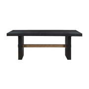 Steve Silver Aubrey Black Leaf Dining Table