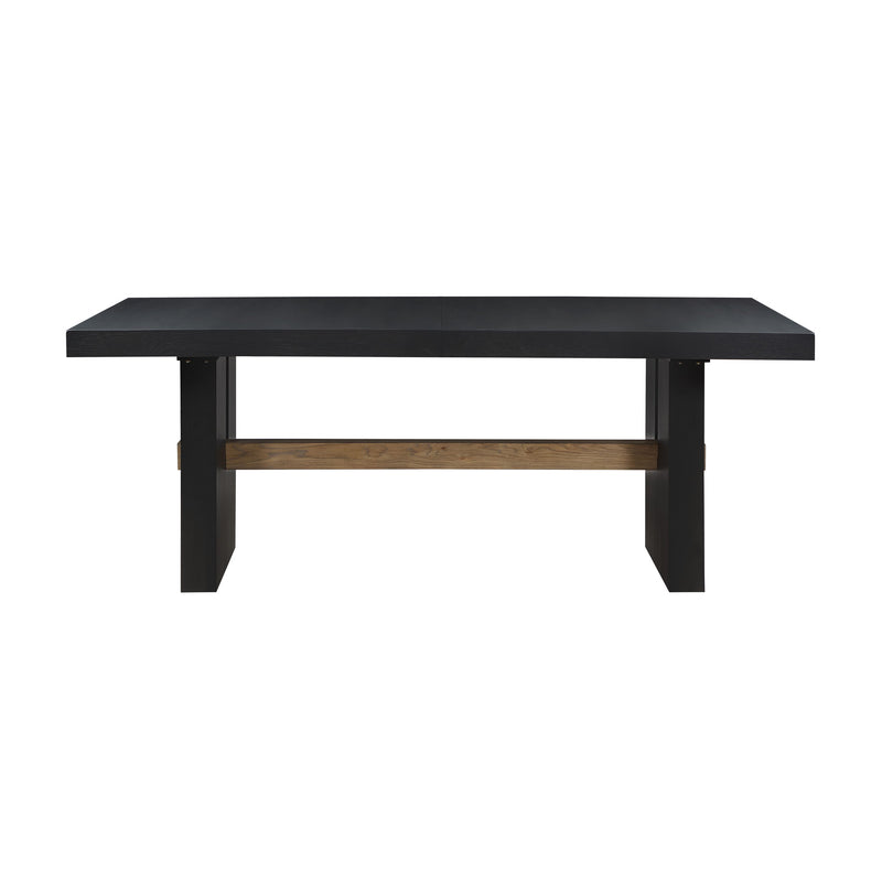 Steve Silver Aubrey Black Leaf Dining Table