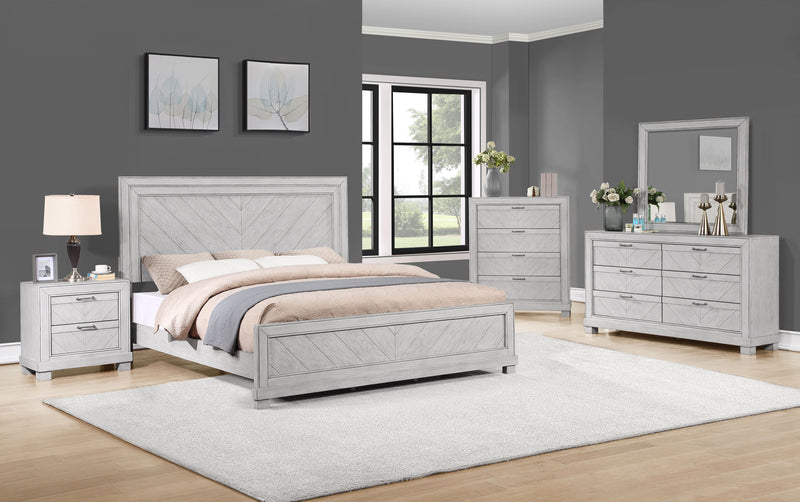 Steve Silver Montana Gray Dresser and Mirror