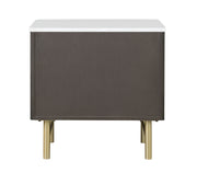 Acme Furniture Clayten White Espresso Nightstand