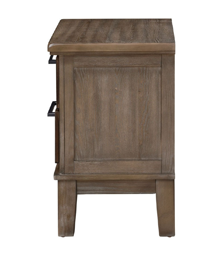New Classic Furniture Cagney Vintage Gray Nightstand
