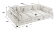 Galaxy Home Bentley Gray Setup 1 Sectional