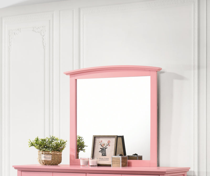 Glory Furniture Hammond Pink Mirror