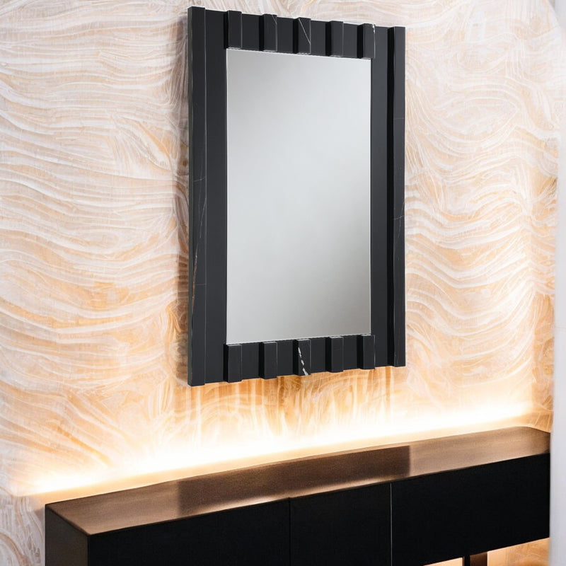 Acme Furniture Drisana Black Accent Mirror