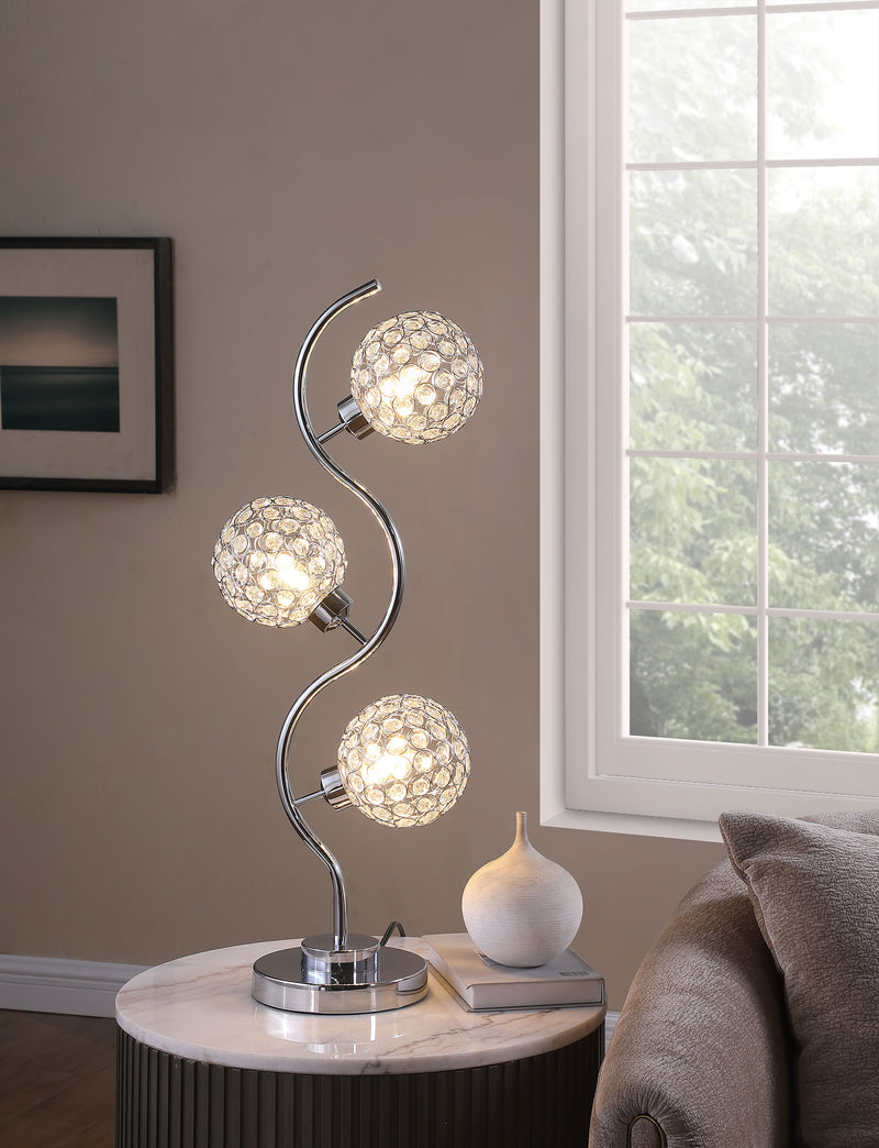Coaster Furniture Amberley Silver Table Lamp