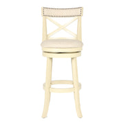 New Classic Furniture York White 29 Inch Bar Stool
