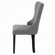 2 Acme Furniture Marioly Gray Side Chairs