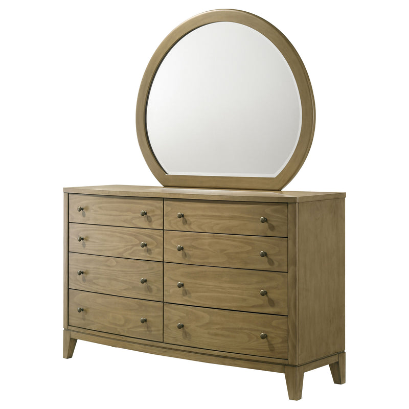 Coaster Furniture Granada Natural Brown Dresser and Mirror