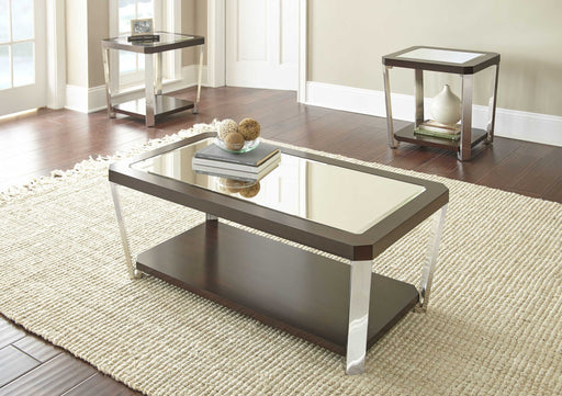 Steve Silver Truman Espresso 3pc Coffee Table Set