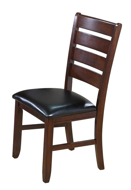 2 Crown Mark Bardstown Wheat Charcoal Side Chairs