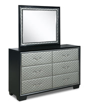 New Classic Furniture Luxor Black Silver Mirror
