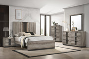 Crown Mark Rangley Grey Brown Dresser