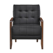 Home Elegance Crafton Dark Brown Accent Chair