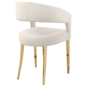 2 Coaster Furniture Galiano Beige Dining Arm Chair
