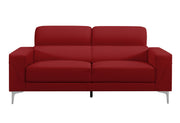 Global Furniture U6109 Red Sofa