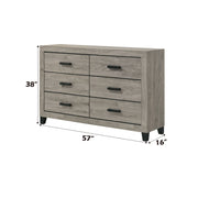Acme Furniture Mari Light Gray Dresser
