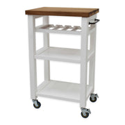 Steve Silver Belden Grey Kitchen Cart