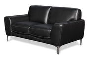 New Classic Furniture Carrara Black Loveseat
