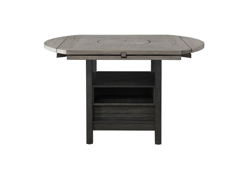 Crown Mark Cline Light Grey Counter Height Table