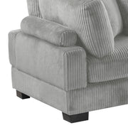 Galaxy Home Bentley Gray Corner Wedge
