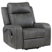Coaster Furniture Raelynn Grey Power Lift Recliner Chair