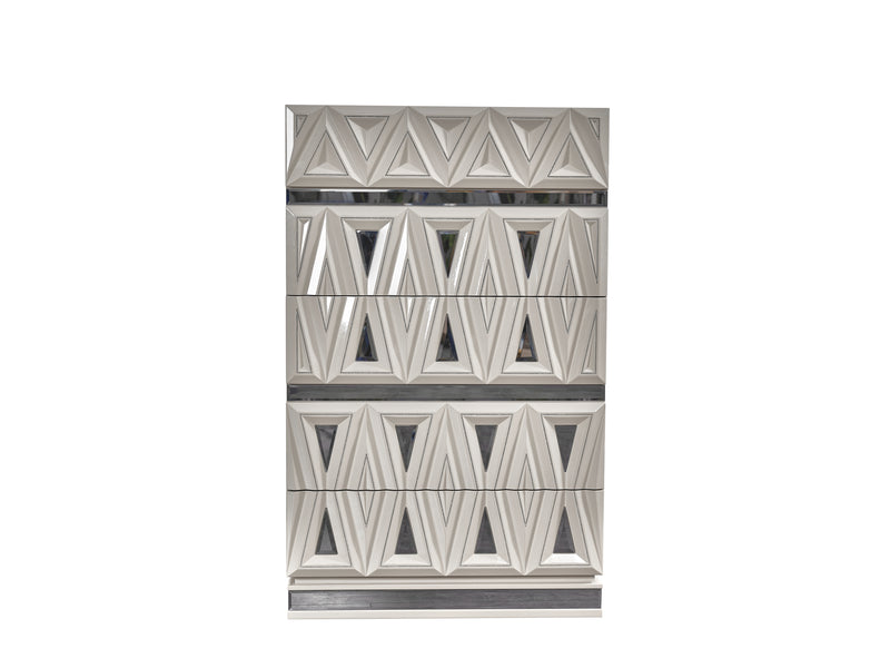 Galaxy Home Lavita River Sand Gray Chest