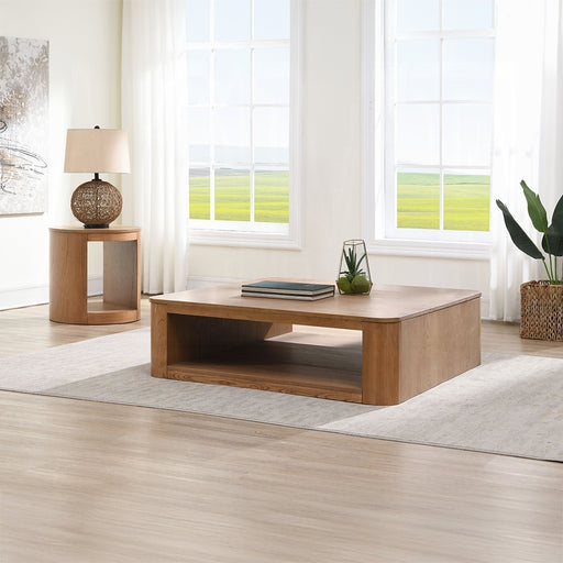 Acme Furniture Zoey Oak 3pc Coffee Table Set