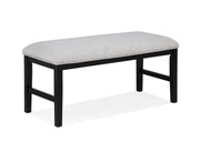 Crown Mark Etta Brown Grey Wood Bench