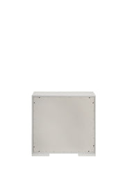 Galaxy Home Blanca White 2 Drawer Nightstand
