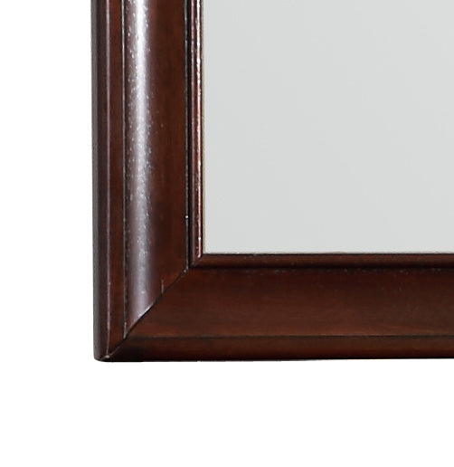 Glory Furniture LaVita Oak Mirror