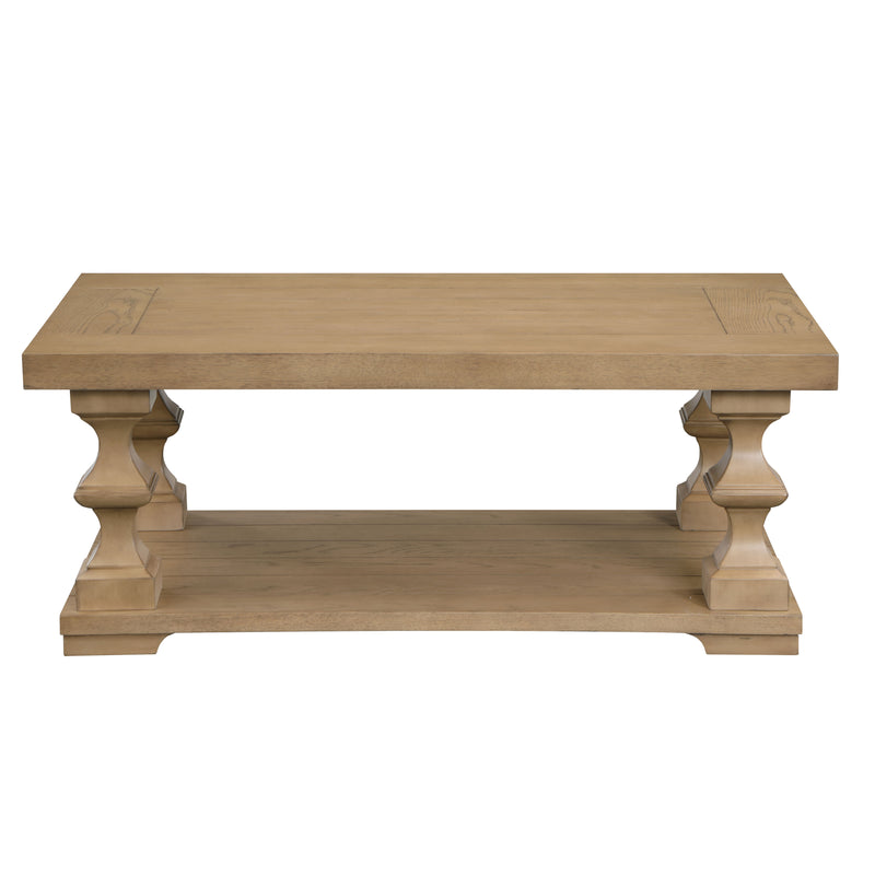 Steve Silver Dory Sand Cocktail Table with Casters