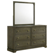 Coaster Furniture Gran Park Dark Cocoa Brown Dresser and Mirror