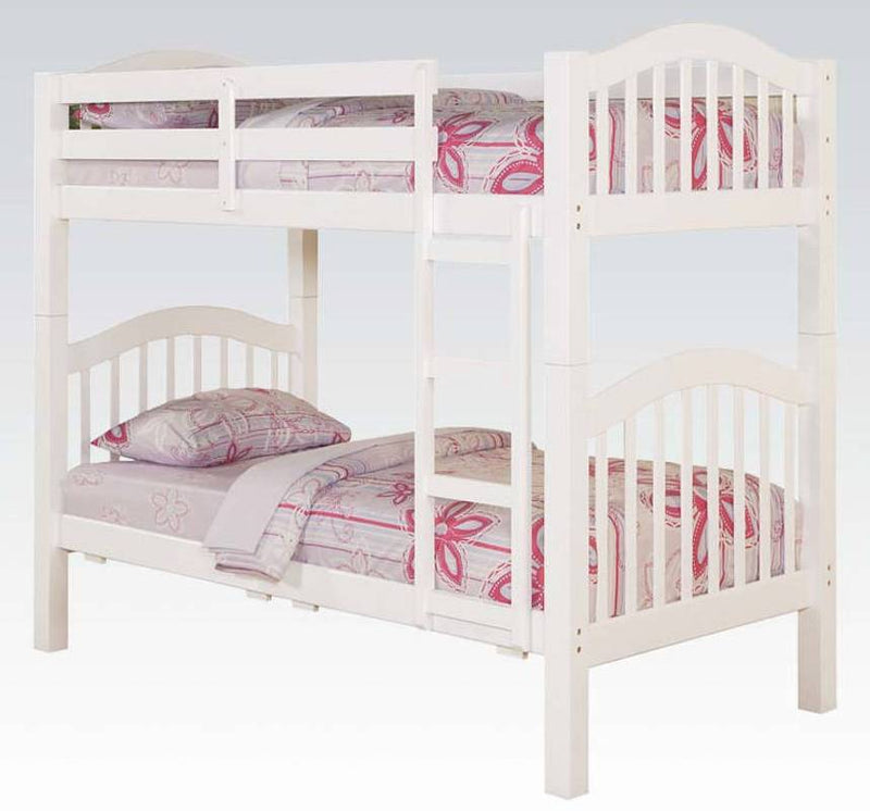 Acme Furniture Heartland Espresso Twin Over Twin Trundle Bunk Bed