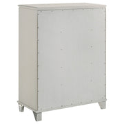 Coaster Furniture Olivia White 5 Drawer Chest