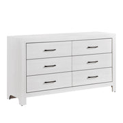Home Elegance Corbin White Dresser