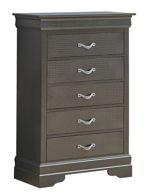 Glory Furniture Lorana Metalic Black Chest