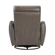 Home Elegance Cassian Brown Swivel Glider Reclining Chair