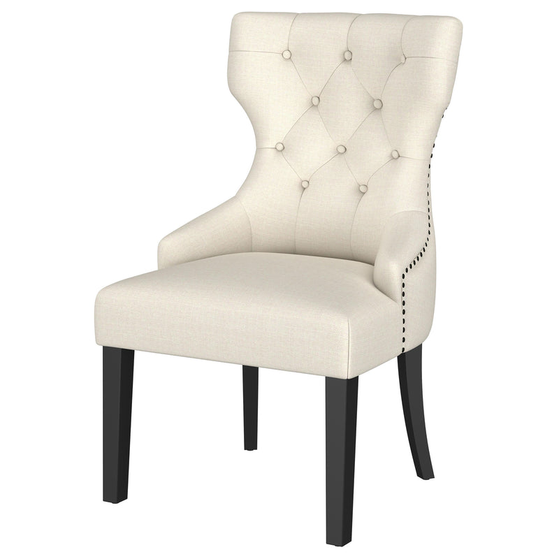 Coaster Furniture Baney Beige Fabric Dining Side Chair