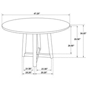 Coaster Furniture Dinah Brown Dining Table