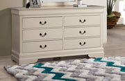 Glory Furniture Louis Phillipe Cappuccino Dresser