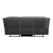 Home Elegance Brennen Gray 2pc Living Room Set