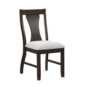 2 New Classic Furniture Chestnut Ridge Brown Dining Chairs