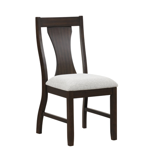 2 New Classic Furniture Chestnut Ridge Brown Dining Chairs
