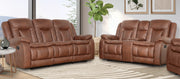 New Classic Furniture Morello Brown 2pc Living Room Set